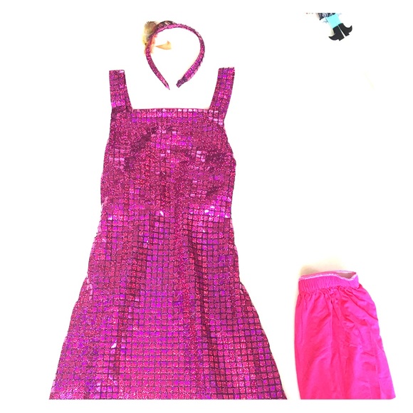 jojo siwa pink sequin dress